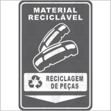 Material reciclável - reciclagem de peças 